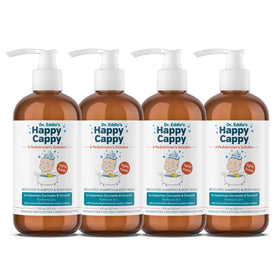 Happy Cappy Medicated Shampoo and Body Wash front view, 8 Fl Oz bottle