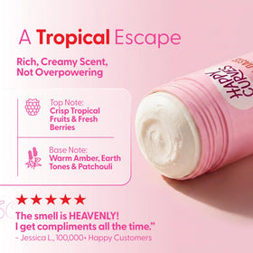 HAPPY CURVES All Over Deodorant Tropical Oasis ingredients list