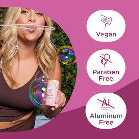 HAPPY CURVES deodorant with Tahitian Vanilla scent description