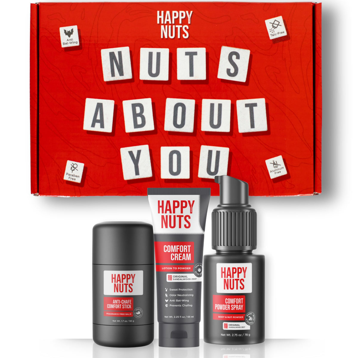 HAPPY NUTS Anti Chafing Comfort Stick front view