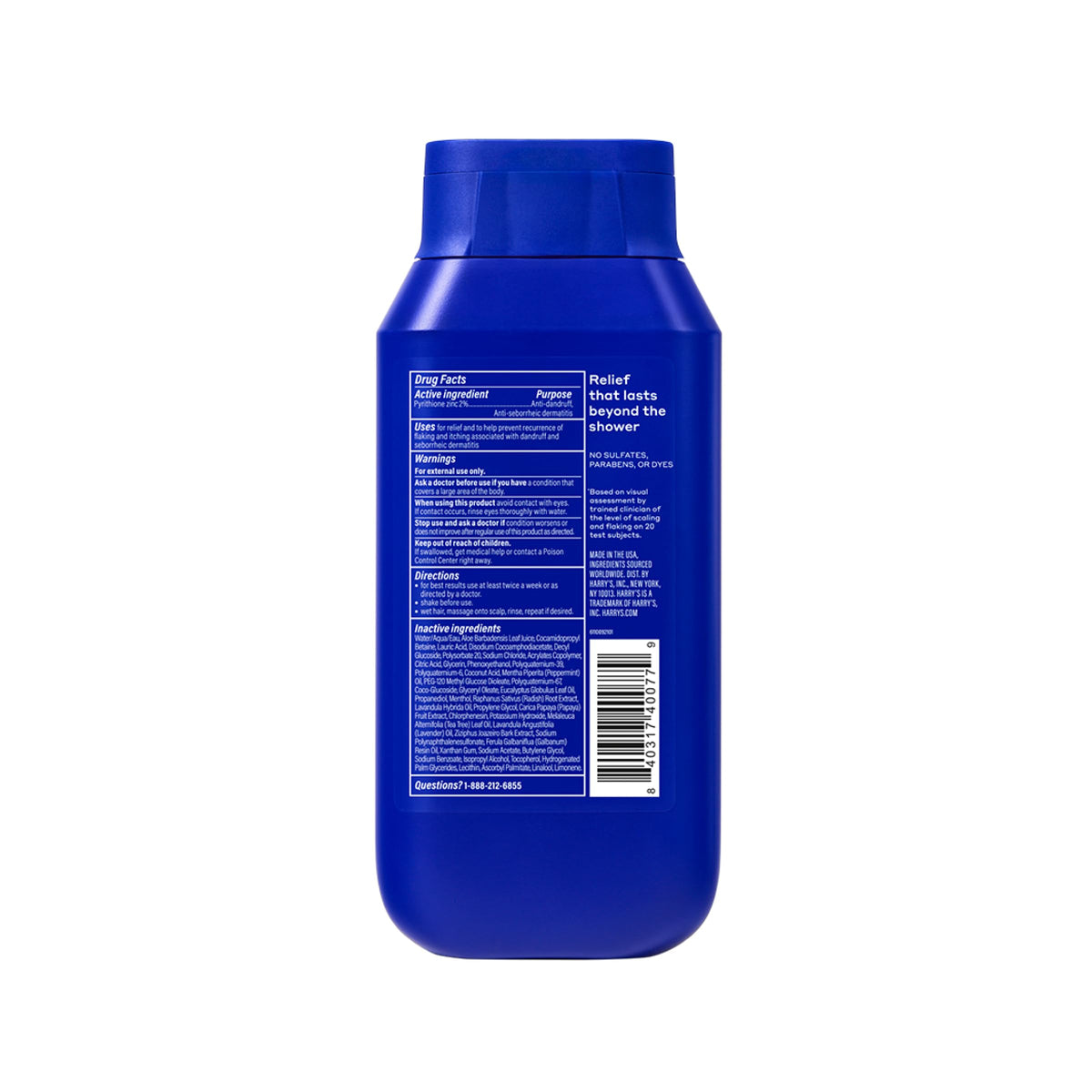 Harry's Anti-Dandruff Men's 2 in 1 Shampoo and Conditioner texture close-up
