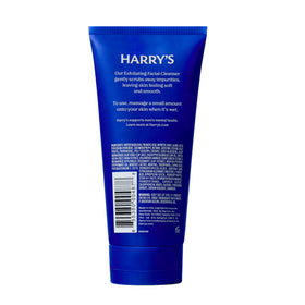 Harry's Exfoliating Face Wash for men in a bathroom setting