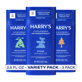 Harry's Extra-Strength Antiperspirant Deodorant 3 Pack front view