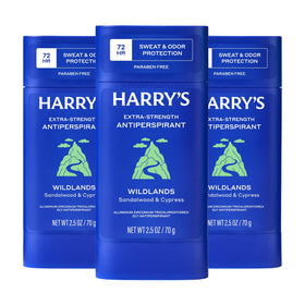 Harry's Extra-Strength Antiperspirant Deodorant 3 Pack front view