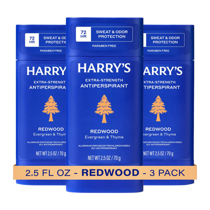 Harry's Extra-Strength Antiperspirant Deodorant Redwood 2.5 oz front view