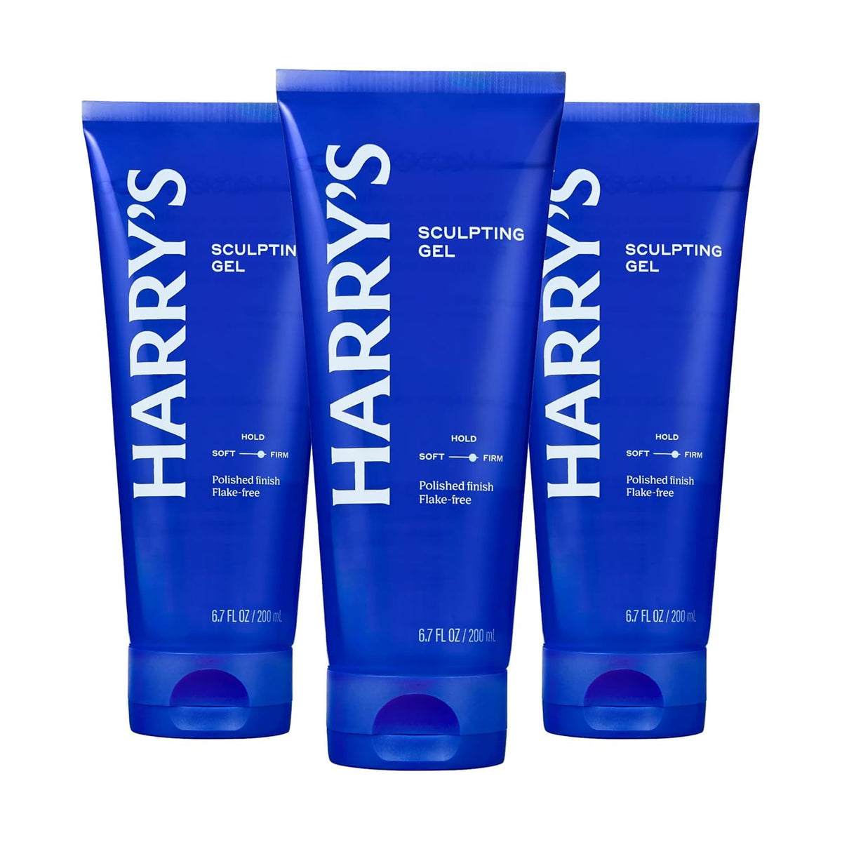 Harry's Hair Gel for Men 3 Pack front view