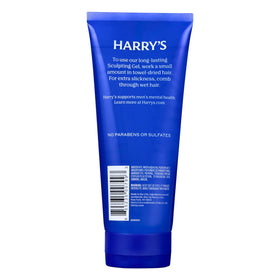 Harry's Hair Gel on towel-dried hair