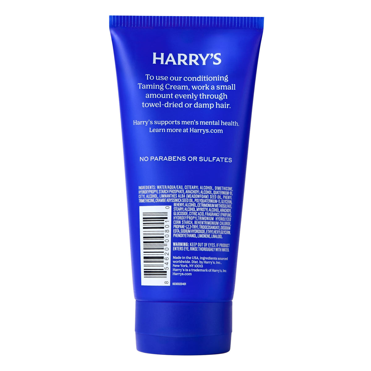 Harry's Hair Taming Cream 3 Pack displayed