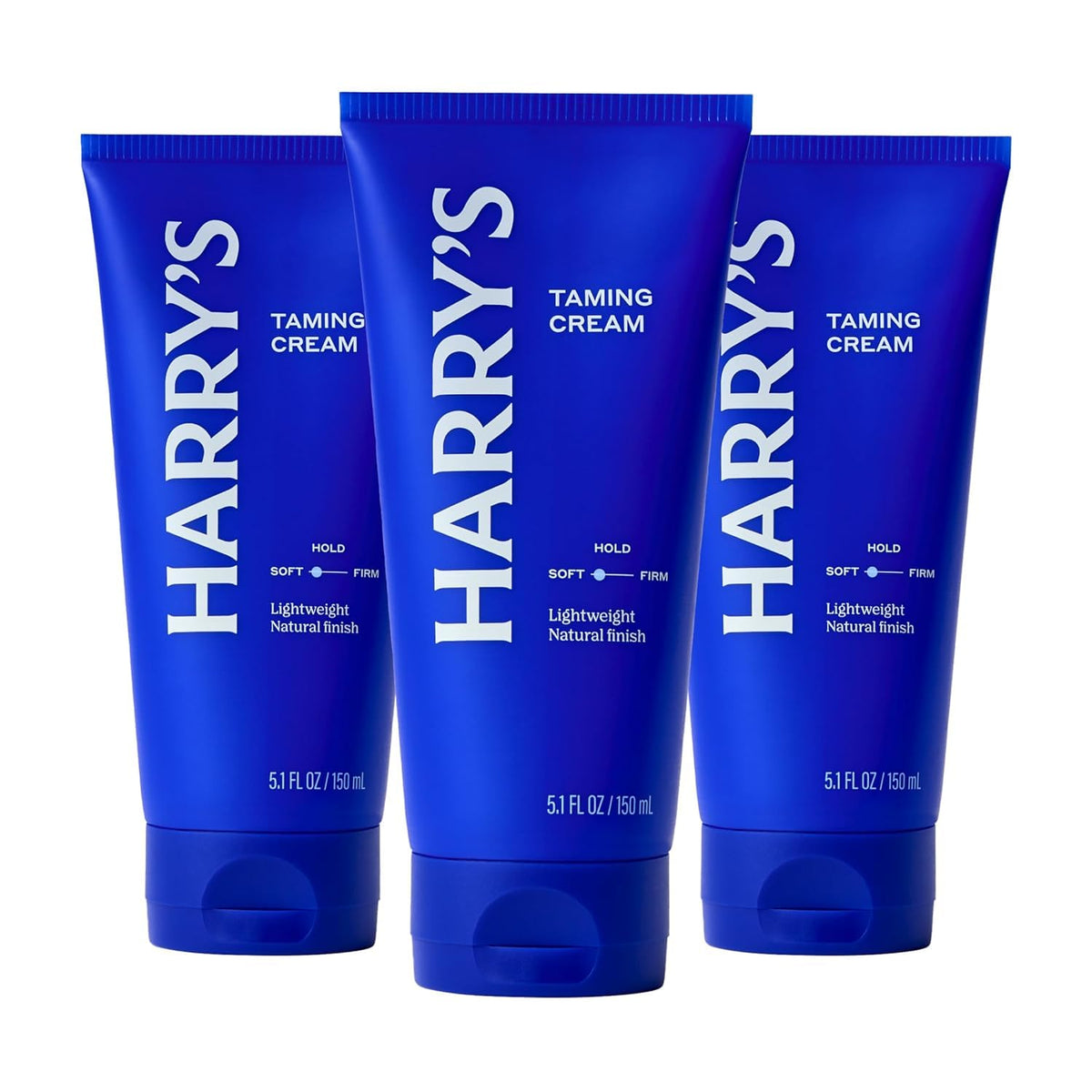 Harry's Hair Taming Cream 3 Pack front view