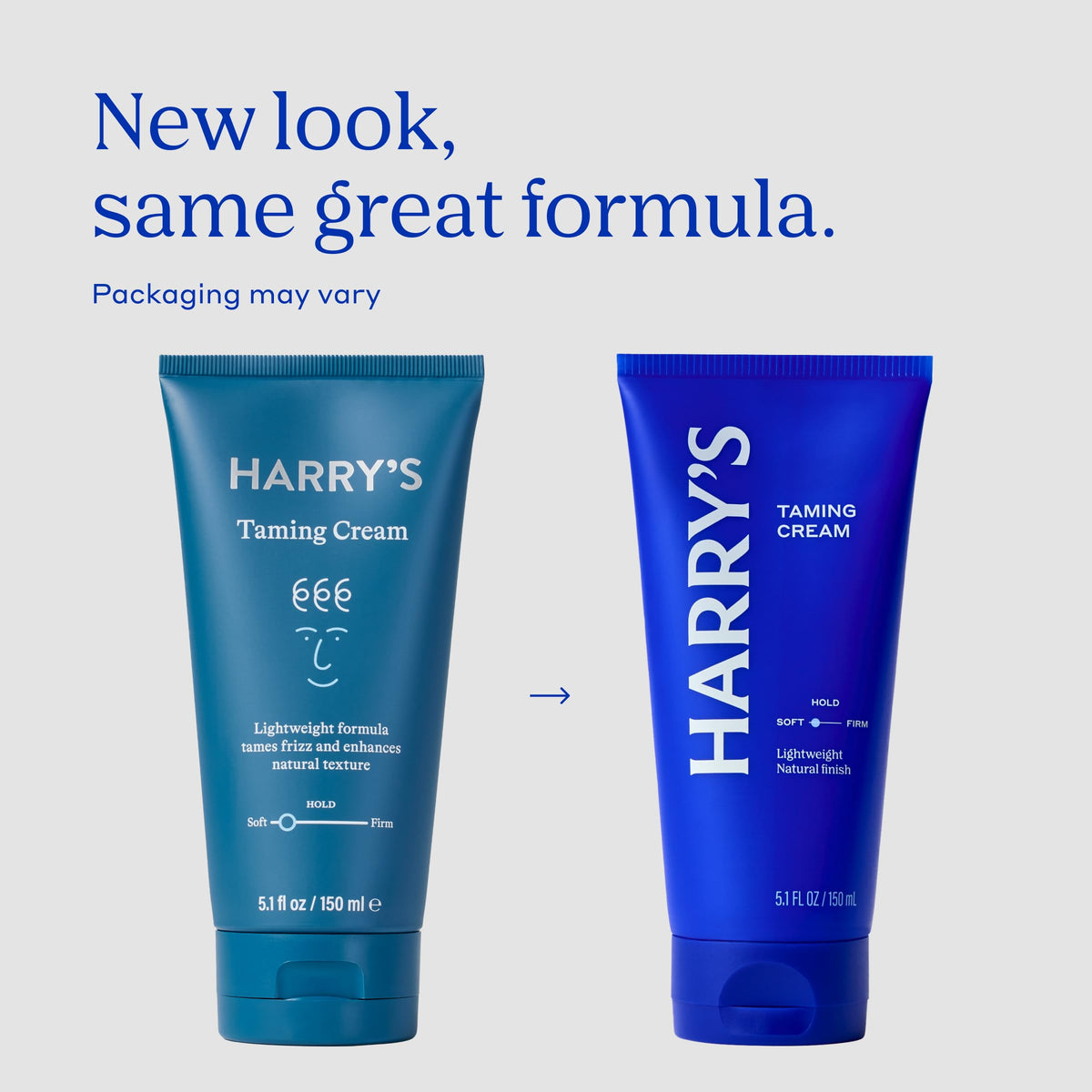 Harry's Hair Taming Cream with coconut and herbs