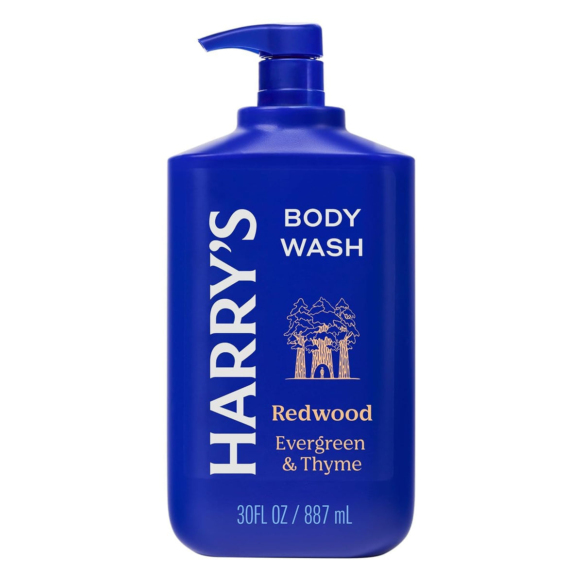 Harry's Men's Body Wash Redwood 30 fl oz front view