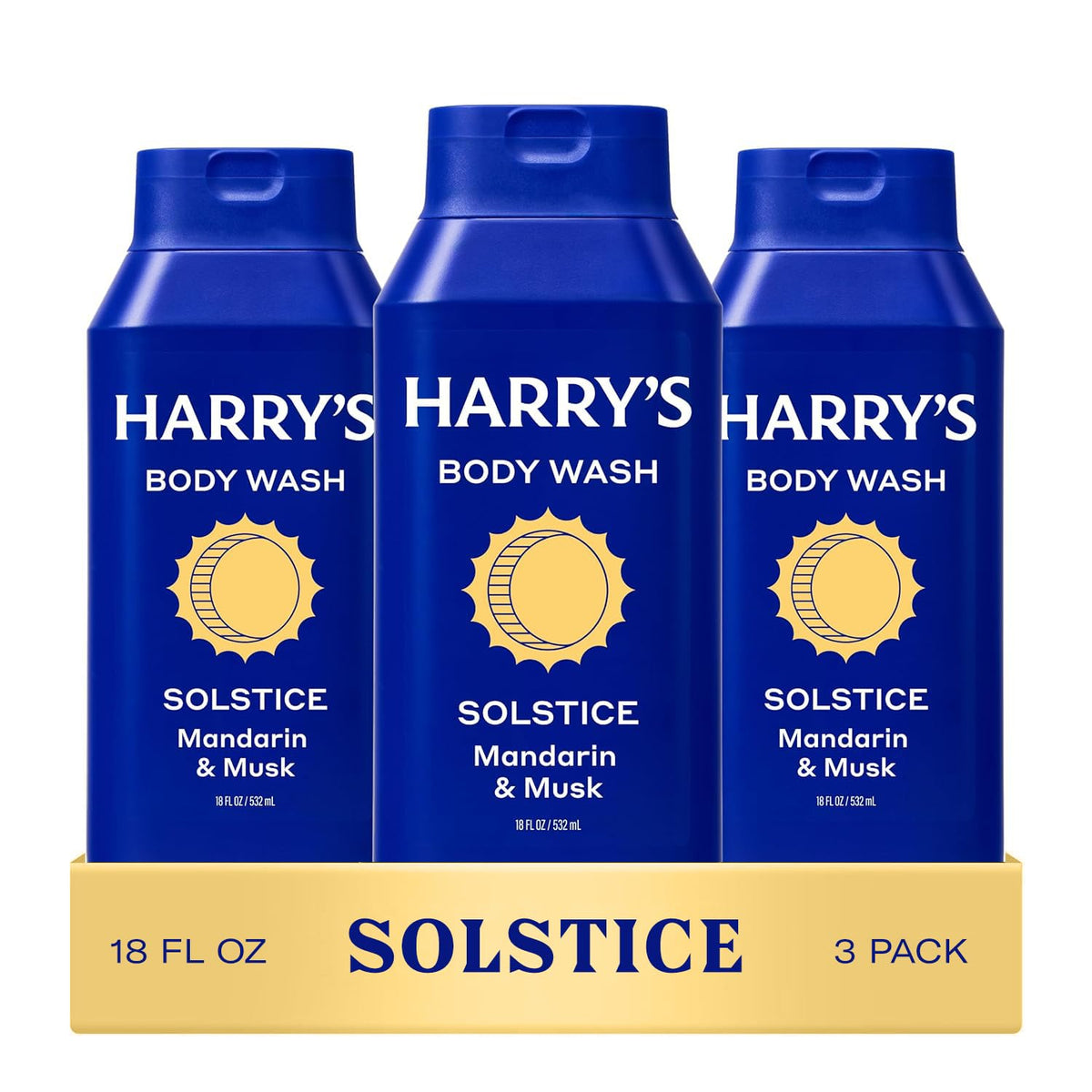 Harry's Men's Body Wash Solstice 18 fl oz front view
