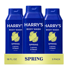 Harry's Men's Body Wash Spring 3 Pack front view