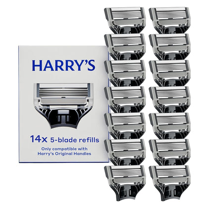 Harry's Original Razor Blades 14 count refills front view