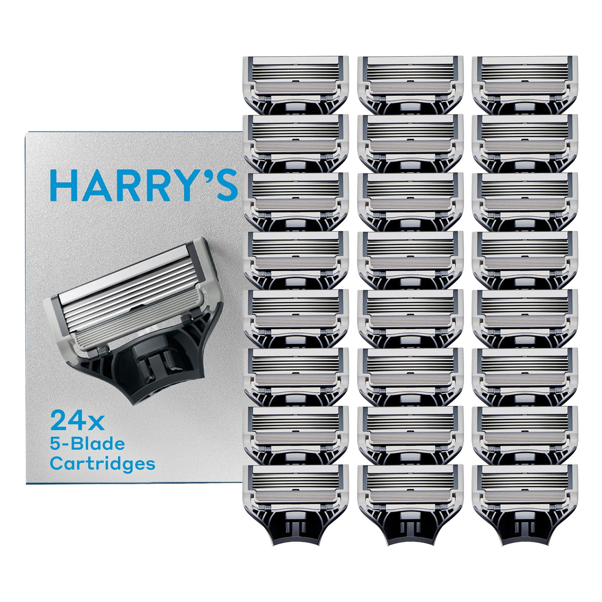Harry's Original Razor Blades 24 pack front view