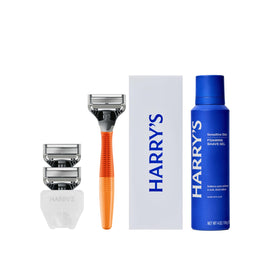 Harry's Original Shaving Kit including razor handle and shave gel
