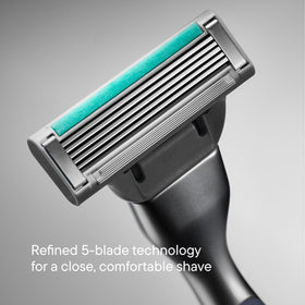 Harry's Plus razor with advanced pivoting system demonstration