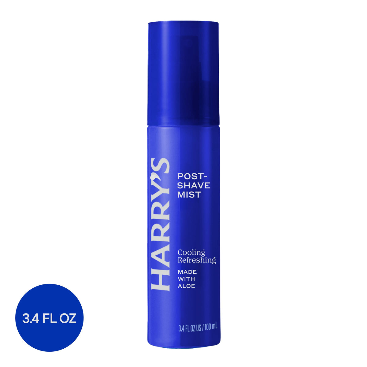 Harry's Post-Shave Mist being sprayed on skin