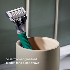 Harry's razor blades showing precision trimmer blade