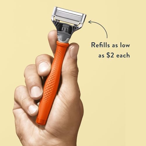 Harry's Razor handle with textured grip
