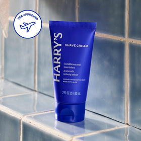 Harry's Shaving Cream packaging side view