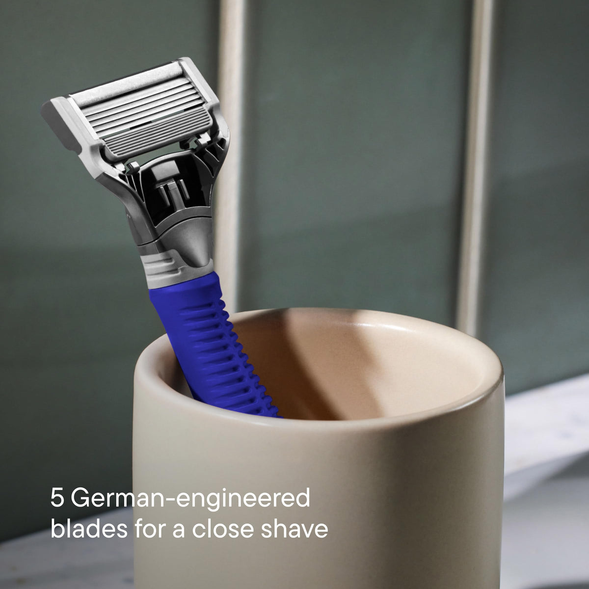 Harry's shaving kit packaging showing included items
