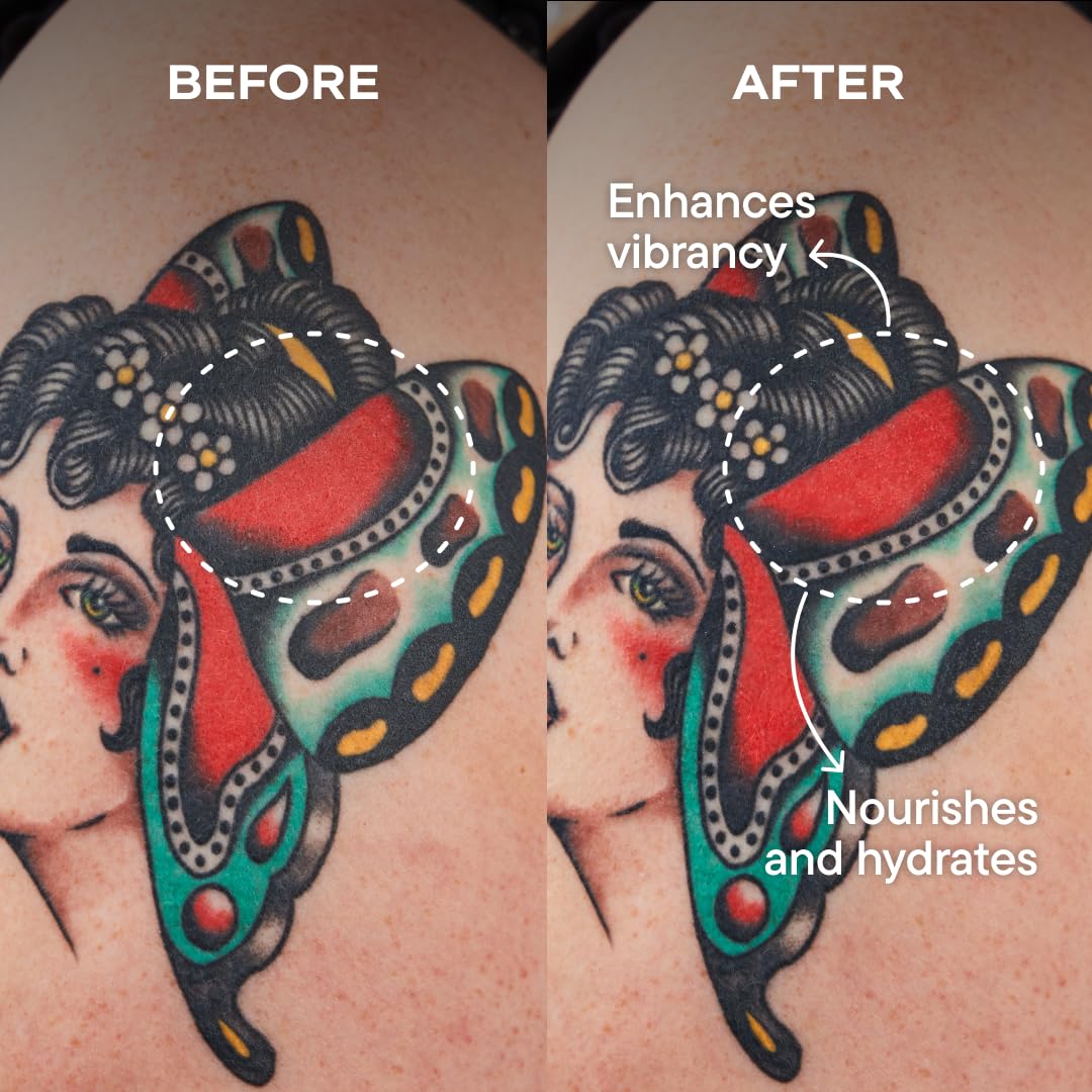 Harry's Tattoo Frost gel packaging with product details