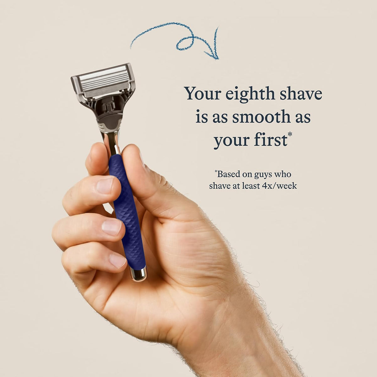 Harry's Winston Razor with 5-blade cartridge