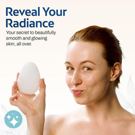 HartFelt Tear Drop Face Scrubber packaging with sponges
