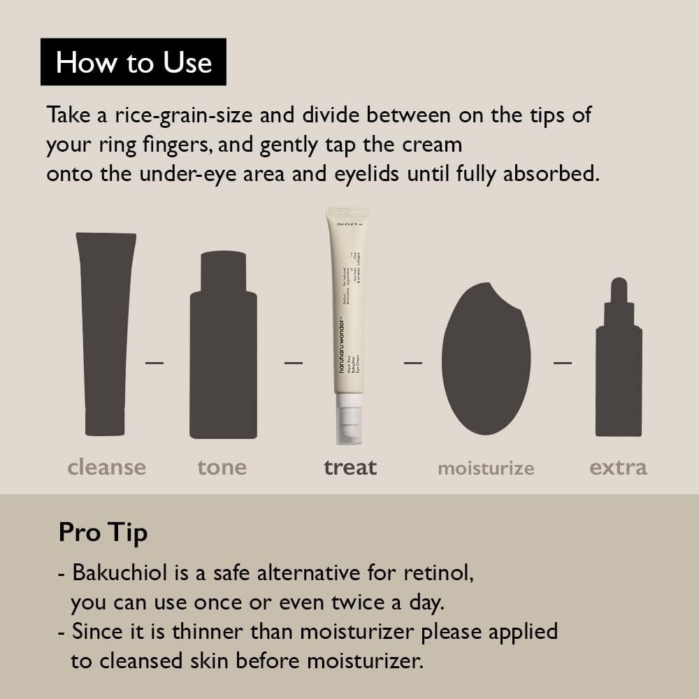 HARUHARU Black Rice Bakuchiol Eye Cream ingredients list