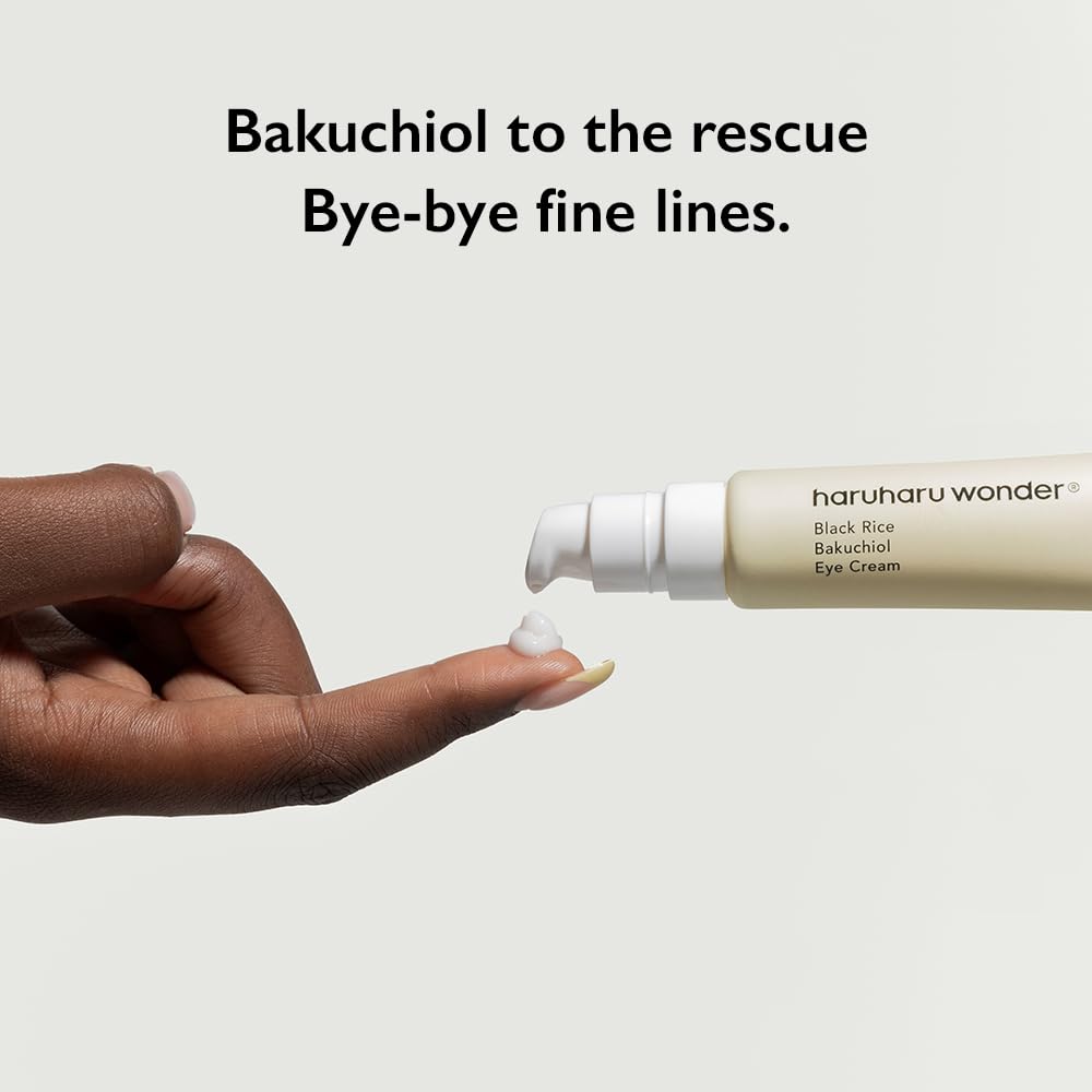 HARUHARU Black Rice Bakuchiol Eye Cream packaging