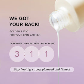 HARUHARU Black Rice Probiotics Barrier Essence application on skin