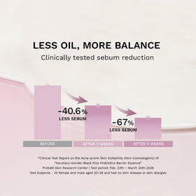 HARUHARU Black Rice Probiotics Barrier Essence with other beauty products