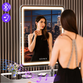 Hasipu Vanity Mirror mounted on wall