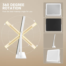Hasipu Vanity Mirror with warm light setting