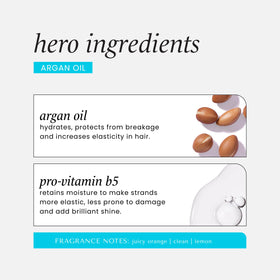 HASK Argan Oil Shampoo texture close-up