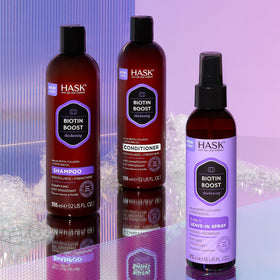 HASK Biotin support Shampoo and Conditioner set with fresh herbs