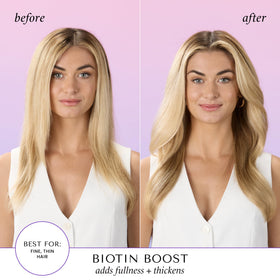 HASK Biotin support Thickening Conditioner bottle with label