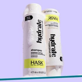 HASK Hydrate Coconut Oil Conditioner texture close-up