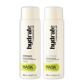 HASK Hydrate Coconut Oil Shampoo front view 16 oz