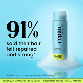 HASK Repair Argan Oil Conditioner texture close-up