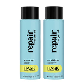 HASK Repair Argan Oil Shampoo bottle 16 oz front view