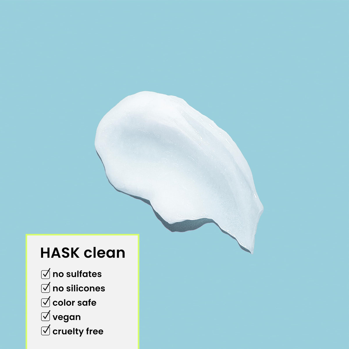 HASK Repair Argan Oil Shampoo texture close-up