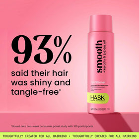 HASK Smooth Keratin Shampoo and Conditioner packaging