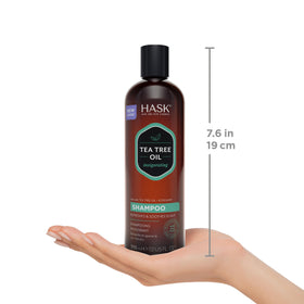 HASK Tea Tree Oil & Rosemary Conditioner texture close-up