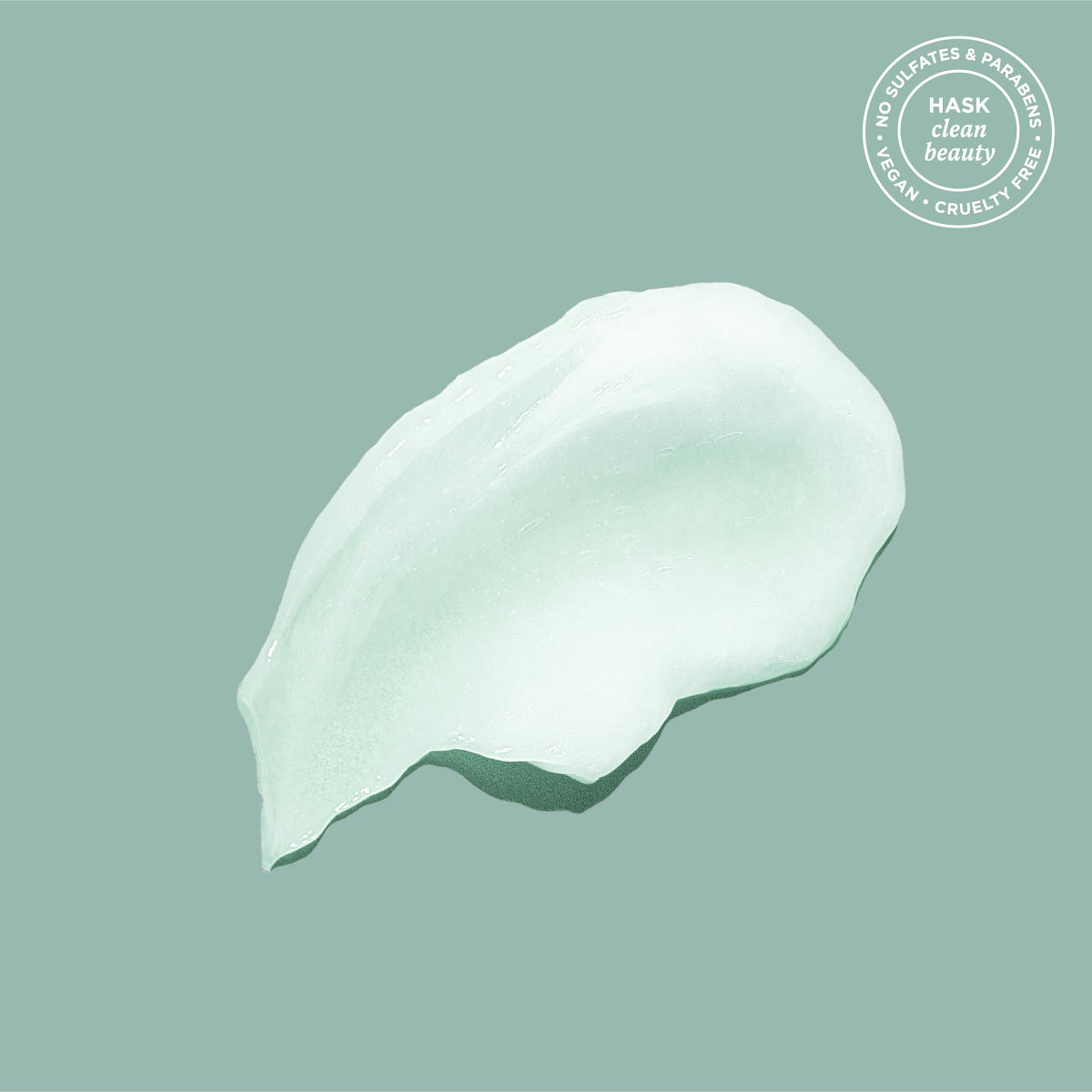 HASK Tea Tree Oil & Rosemary Shampoo texture close-up
