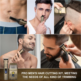 Hatteker trimmer being used for beard grooming