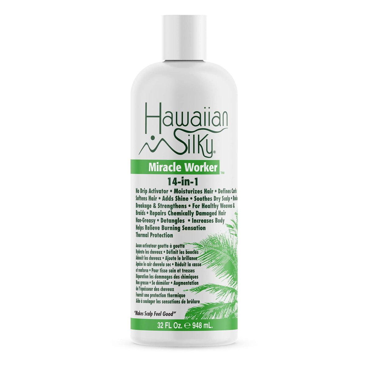 Hawaiian Silky 14-in-1 Miracle Worker Conditioner 32 fl oz front view