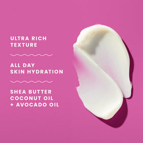 Hawaiian Tropic After Sun Body Butter 300g with tropical background