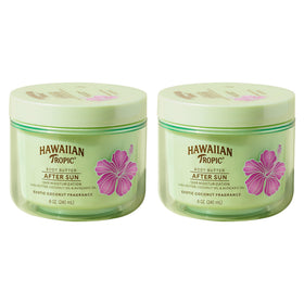 Hawaiian Tropic After Sun Body Butter twin pack 8oz front view